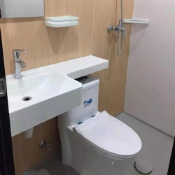 Bathroom sanitaryware wall mounted lavatory basin