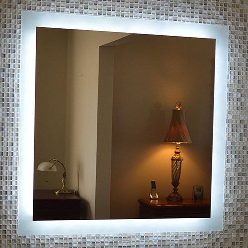 Side Lighted LED Backlit Bath Vanity Mirror