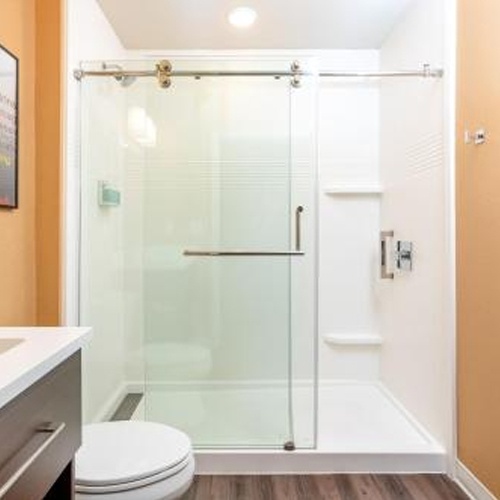 Bathroom Tempered Glass Shower Door for Towneplace Suites
