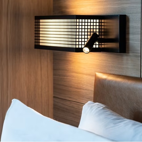 Headboard Sconce in SpringHill Suites Hotel