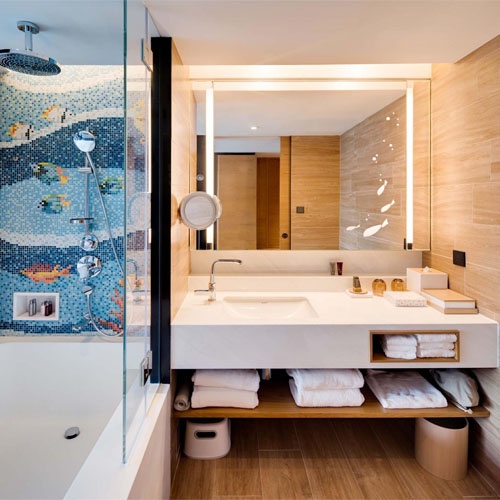 Hospitality bathroom design solutions