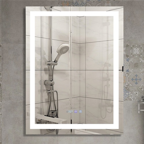 LED Backlit Frameless Lighted Bathroom Wall Mirror