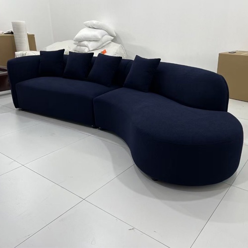 Moon Modular Fabric Sofa Leisure Couch Italian Design