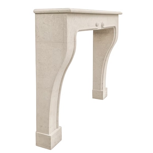Petite Volute Fireplace Mantel Design