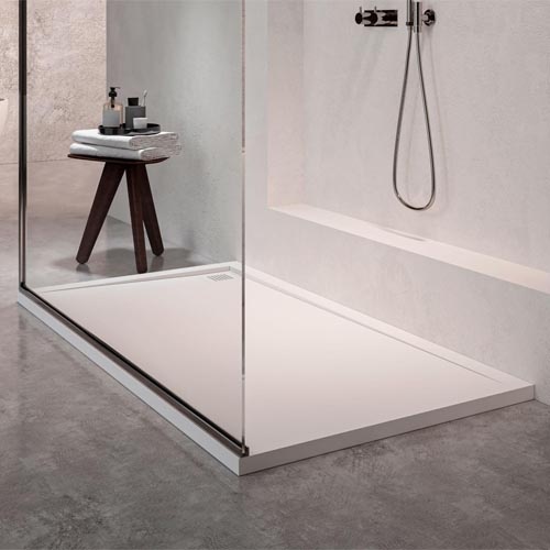 acrylic solid surface shower pan