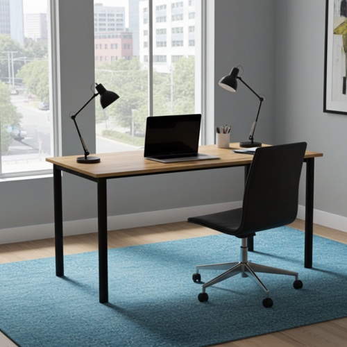metal frame desk