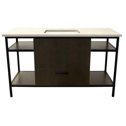 modern guest room bathroom vanity