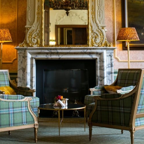 Natural stone and marble fireplaces