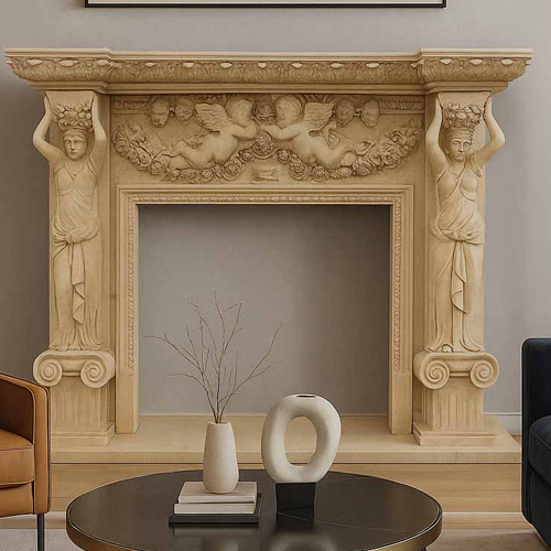 A Guide to Picking the Right Marble Fireplace for French Provincial Homes