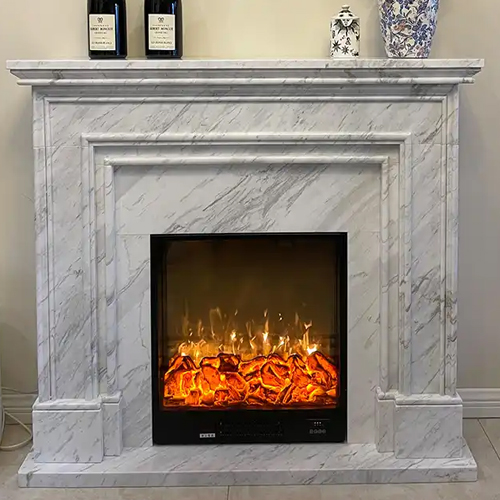 Transforming Your Living Room With A Marble Fireplace Mantel