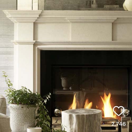 A collection of images of the fireplaces for home project