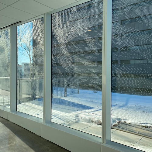 Ceramic Frit Glass Solar Shading Performance