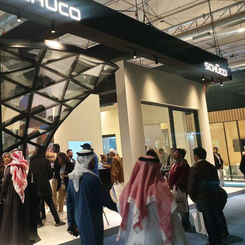Architectural Laminated Glass at Big 5 Construct Saudi