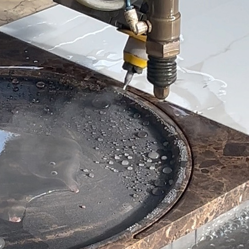 WATERJET TECHNOLOGY FOR MARBLE PROCESSING CUTTING SPEED AND PRECISION