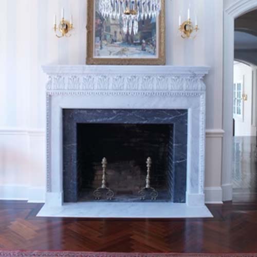 Acanthus Mantel Size Guide