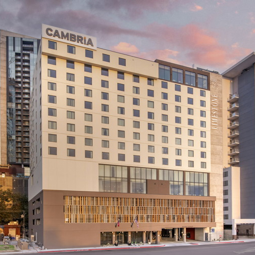 Cambria Hotels Open in in Austin, TX, and Lake Placid, NY