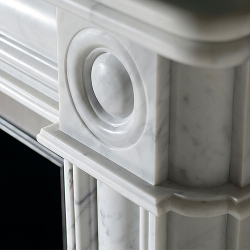 Common marble selection for fireplace mantel production