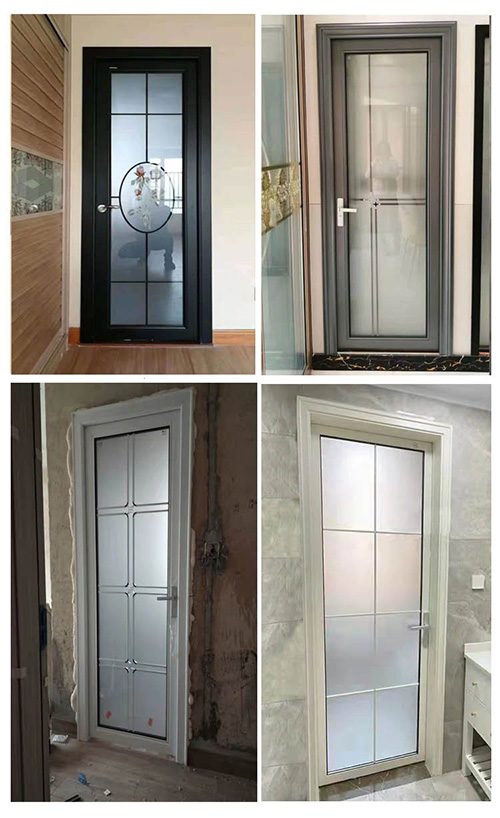 bathroom aluminum casement door