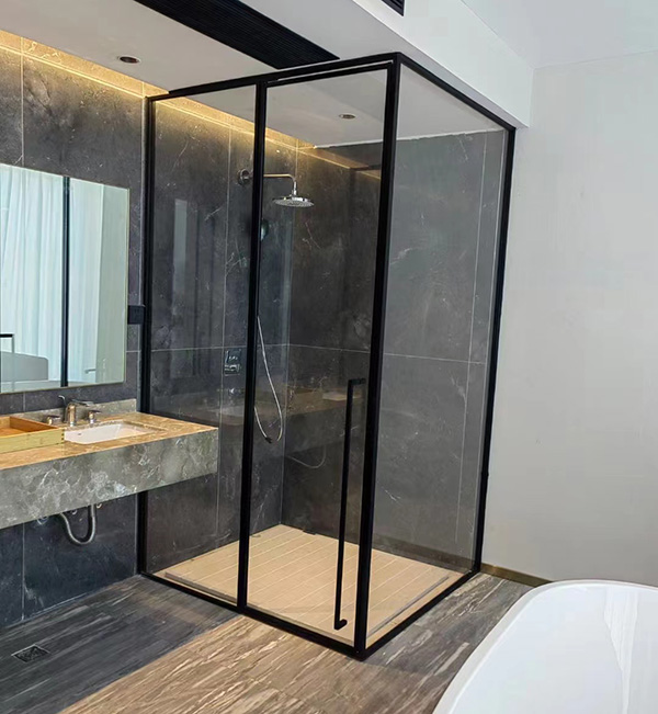 glass shower room