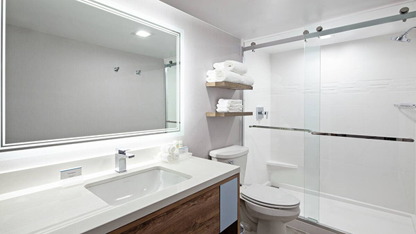 homewood suites bathroom configuration