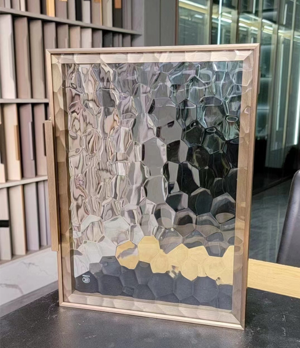 textured glass pattern