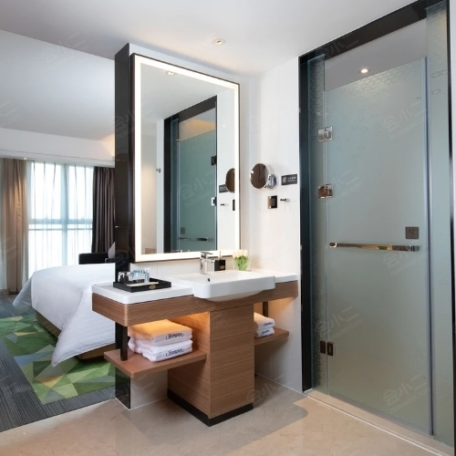 bathroom vanity woodwork