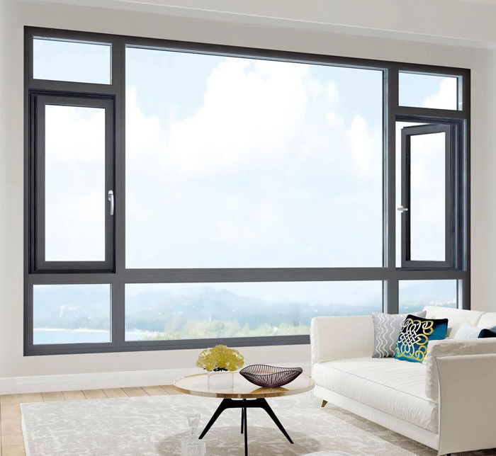 aluminum glass window for multifamily