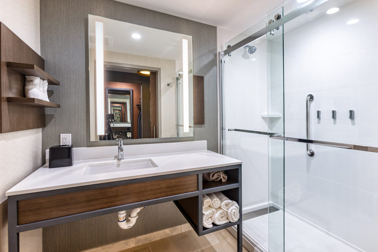 bathroom products for hilton garden inn hotel