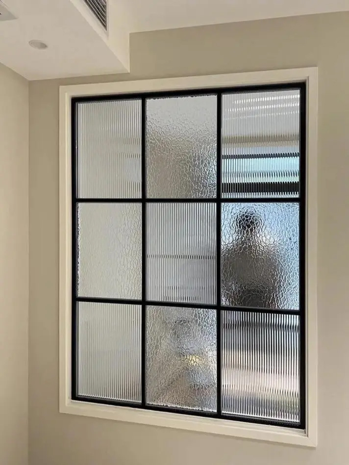 textured glass pattern collection