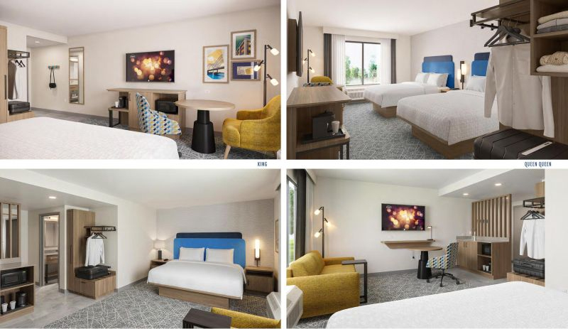 Hampton by Hilton Kinetic Guestroom Furniture Package