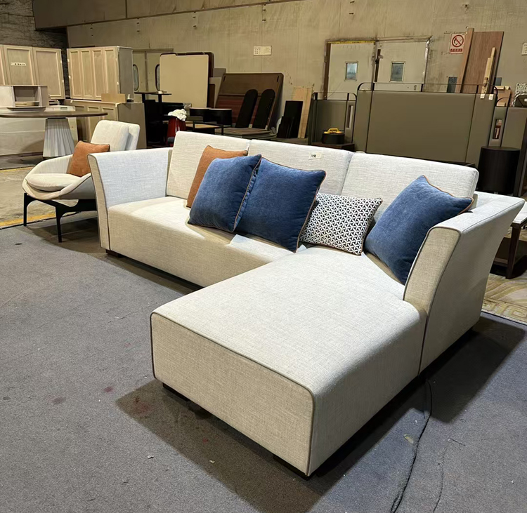 Upholstered seating furniture mockup production