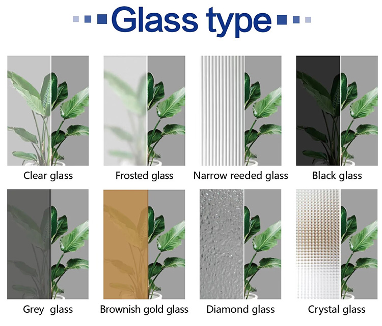 shower glazing options