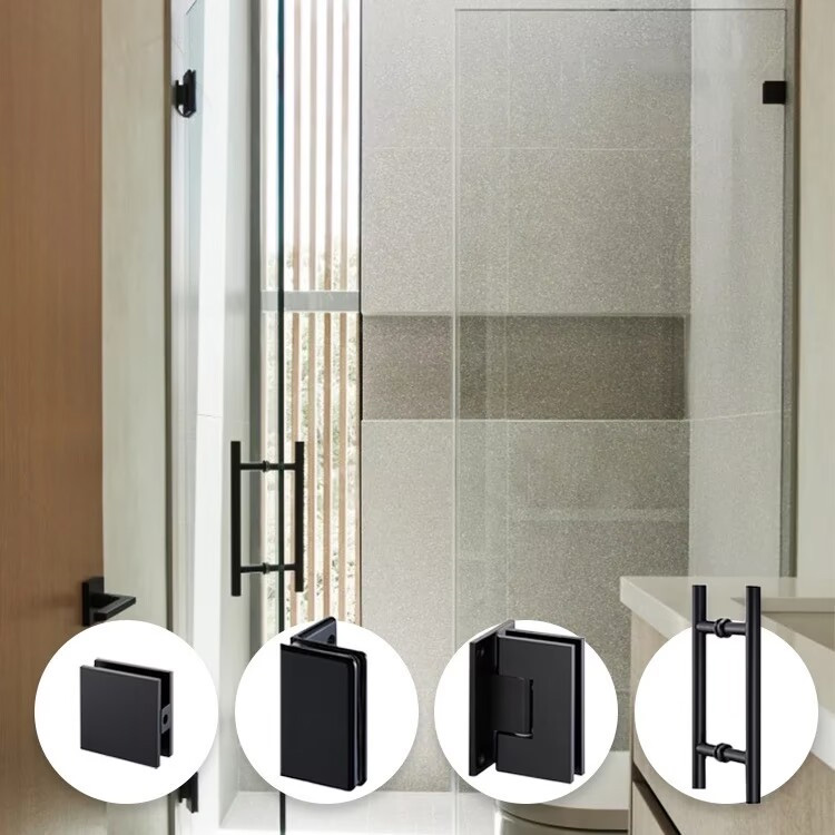 glass door hardware and handle