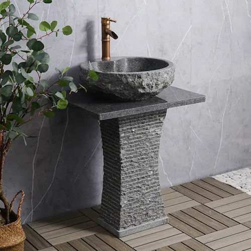 granite pedestal sanitary ware