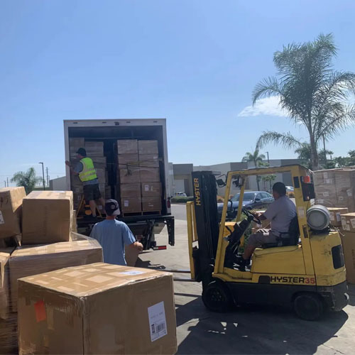 hotel FFE onsite delivery