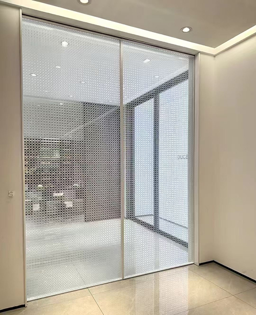modern interior sliding glass door