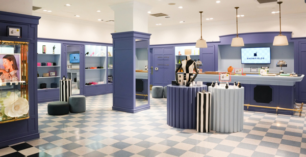 display fixture for lifestyle store