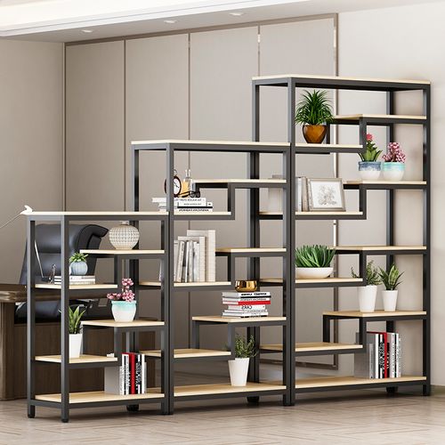 display shelves and wall divider
