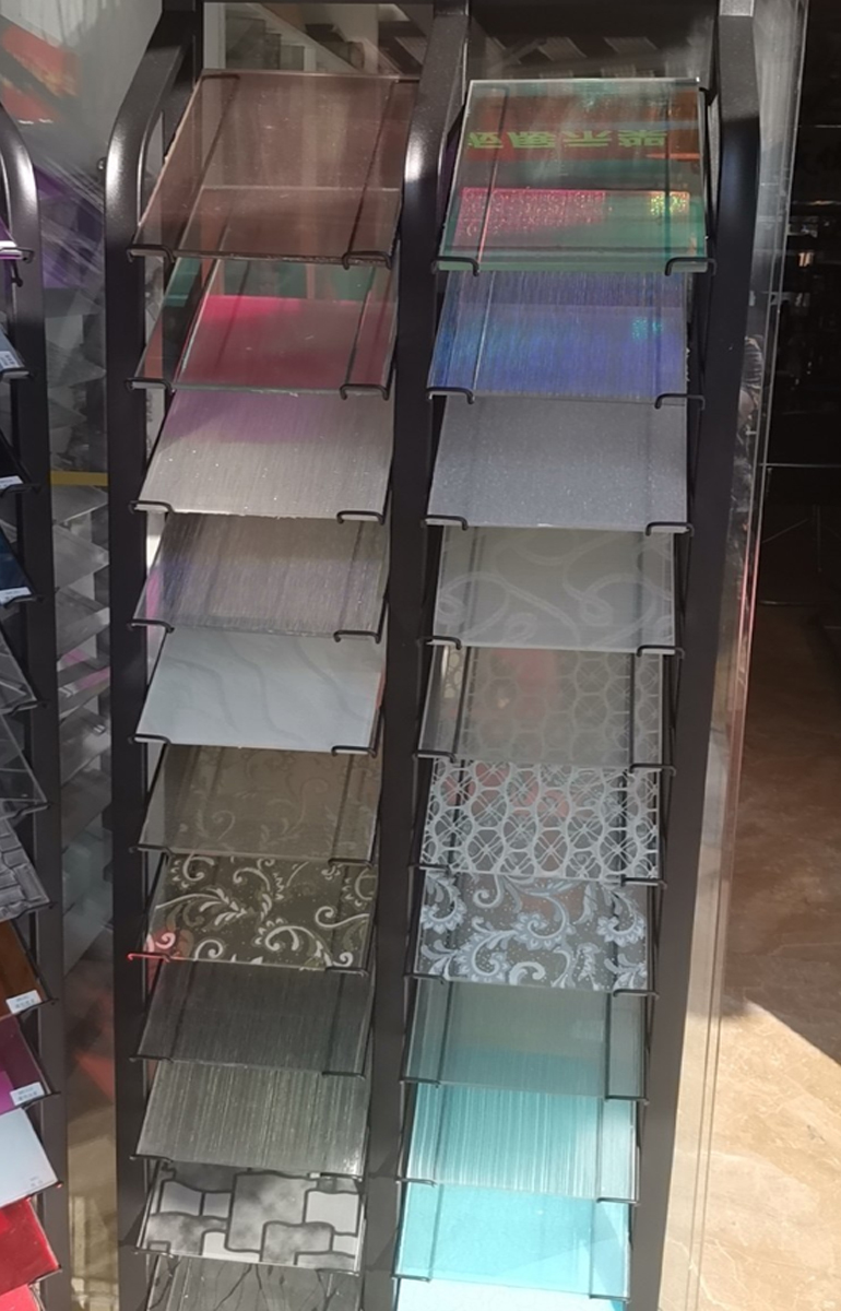 Architectural decorative glass products