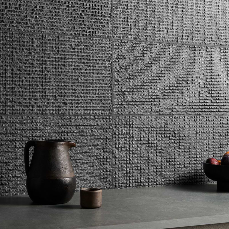 dramatic surface basalt stone tiles