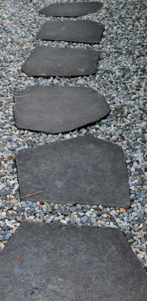 basalt stone paver surface flamed finish