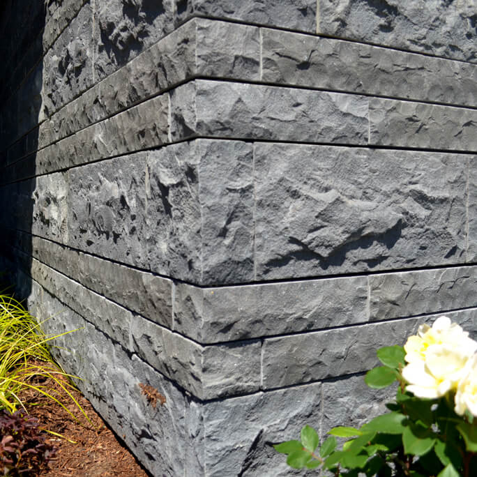 basalt mushroom stone wall cladding