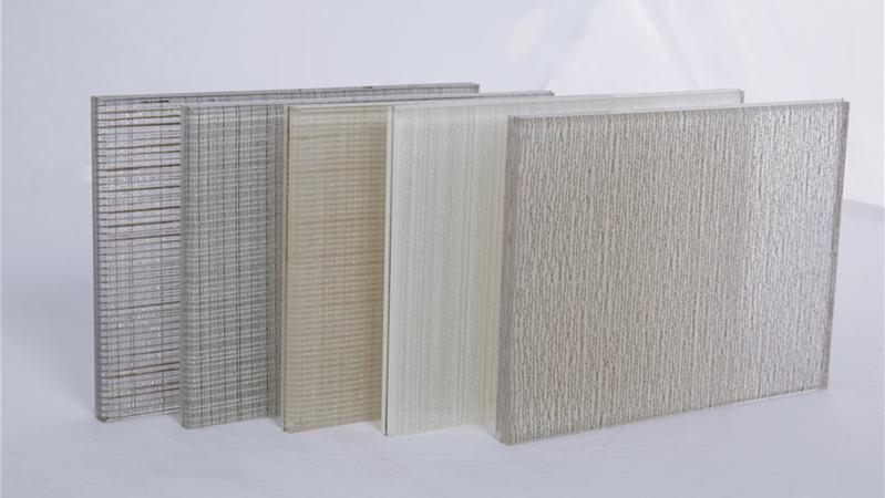 decorative laminated glass