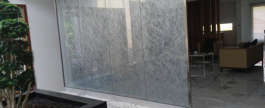 textile glass panels