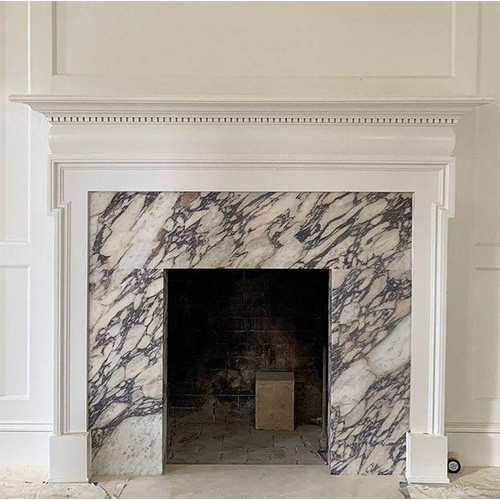 prefabricated marble fireplace surround