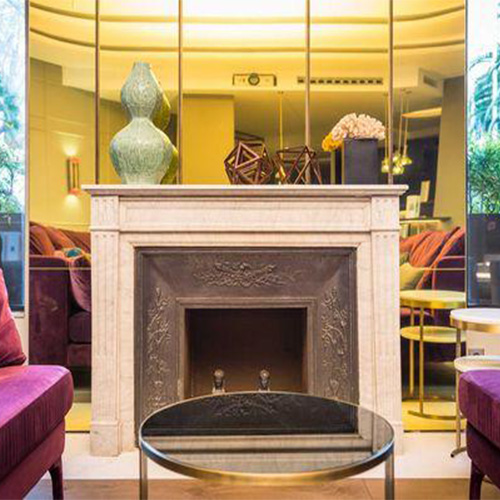 hospitality FF&E fireplace