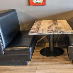 Affordable Restaurant Booth Set for Small Bistro