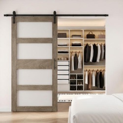 Barn Door for Closet Wardrobe Entrance