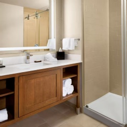 Bath Vanities and Mirror in Embassy Suites