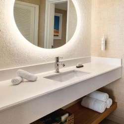 Bath Vanities in Embassy Suites Hotel